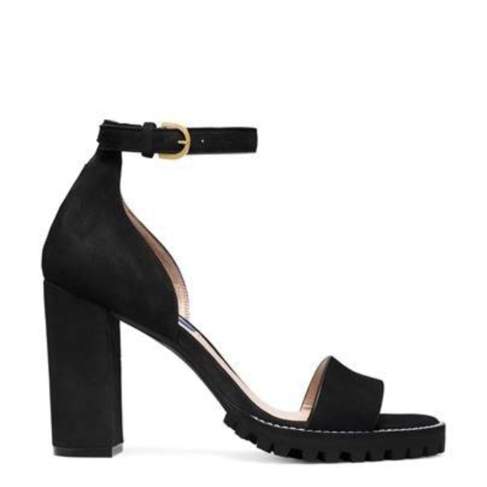 Stuart Weizman Black Suede Winona Sz8